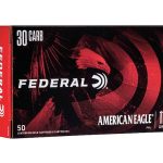 Federal American Eagle Ammunition 30 Carbine 110 Grain Full Metal Jacket