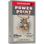 Winchester Power Point Ammunition 270 Winchester 130 Grain Power-Point