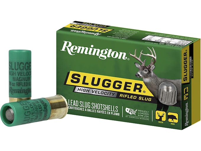 128421.jpg Remington Slugger Ammunition 12 Gauge 2-3/4" 7/8 oz High Velocity Rifled Slug - Image 1