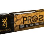 Browning Pro22 Ammunition 22 Long Rifle 40 Grain Lead Round Nose