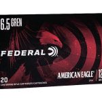 Federal American Eagle Ammunition 6.5 Grendel 120 Grain Open Tip Match Box of 20