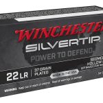 Winchester Silvertip Defense Ammunition 22 Long Rifle 37 Grain Segmenting Hollow Point
