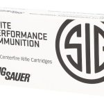 Sig Sauer Elite Performance Short Barrel Ammunition 300 AAC Blackout 120 Grain Solid Hollow Point Lead Free Box of 20