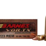 Barnes VOR-TX Ammunition 223 Remington 55 Grain TSX Hollow Point Lead-Free Box of 20