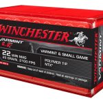 Winchester Super-X Ammunition 22 Winchester Magnum Rimfire (WMR) 25 Grain NTX Polymer Tip Lead-Free