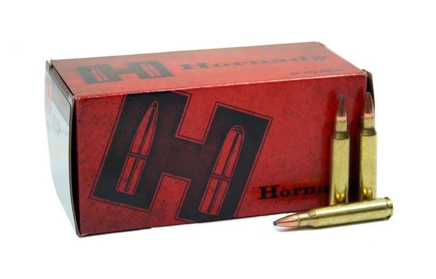 186371.jpg Hornady Custom Ammunition 223 Remington 55 Grain Soft Point Box of 50 - Image 1