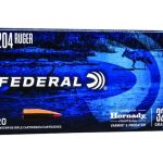 Federal Varmint Ammunition 204 Ruger 32 Grain Hornady V-MAX Polymer Tip Box of 20