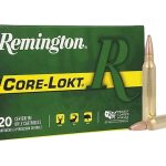 Remington Core-Lokt Ammunition 300 Winchester Magnum 150 Grain Core-Lokt Pointed Soft Point Box of 20