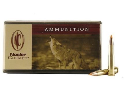Nosler Custom Ammunition 22 Hornet 40 Grain Ballistic Tip Varmint Box of 50