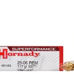 Hornady Superformance SST Ammunition 25-06 Remington 117 Grain SST Polymer Tip Box of 20