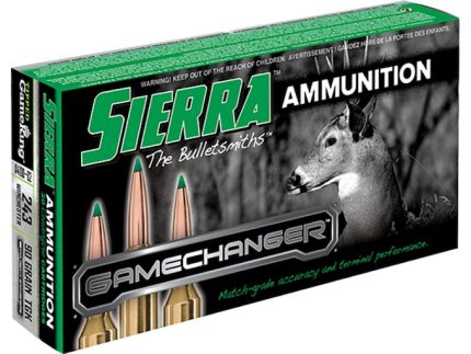 Sierra GameChanger Ammunition 243 Winchester 90 Grain Tipped GameKing Box of 20