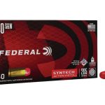 Federal Syntech Action Pistol Ammunition 40 S&W 205 Grain Total Synthetic Jacket