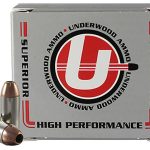 Underwood Ammunition 40 S&W 155 Grain Hornady XTP Jacketed Hollow Point Box of 20