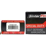 SinterFire Special Duty Ammunition 380 ACP 75 Grain Frangible Hollow Point Lead Free