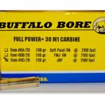 Buffalo Bore Ammunition 30 Carbine 110 Grain Jacketed Hollow Point Box of 20