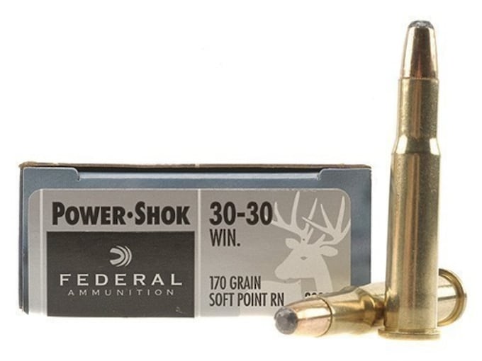277034.jpg Federal Power-Shok Ammunition 30-30 Winchester 170 Grain Round Nose Soft Point - Image 1