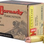 Hornady Custom Ammunition 44 Remington Magnum 200 Grain XTP Jacketed Hollow Point Box of 20