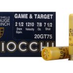 Fiocchi Game & Target Ammunition 20 Gauge 2-3/4" 7/8 oz #7-1/2 Shot
