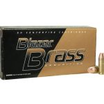 Blazer Brass Ammunition 40 S&W 165 Grain Full Metal Jacket