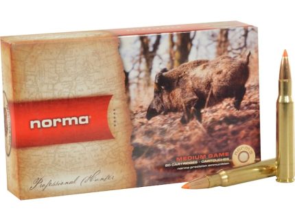 Norma TipStrike Ammunition 30-06 Springfield 170 Grain Polymer Tip Flat Base Box of 20