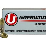 Underwood Ammunition 9mm Luger +P+ 147 Grain Full Metal Jacket Box of 50