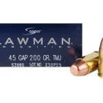 Speer Lawman Ammunition 45 GAP 200 Grain Total Metal Jacket
