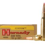 Hornady Custom Ammunition 308 Winchester 150 Grain SST Polymer Tip Box of 20