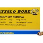 Buffalo Bore Ammunition 327 Federal Magnum 100 Grain Jacketed Hollow Point Box of 20