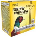 Fiocchi Golden Pheasant Ammunition 16 Gauge 2-3/4" 1-1/8 oz Nickel Plated Shot