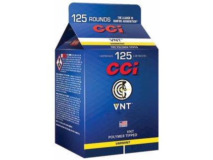 CCI VNT Ammunition 17 HMR 17 Grain Polymer Tipped Varmint