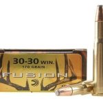 Federal Fusion Ammunition 30-30 Winchester 170 Grain Bonded Flat Nose Box of 20