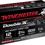 Winchester Double X Turkey Ammunition 12 Gauge 2-3/4" 1-1/2 oz #4 Copper Plated Shot