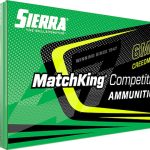 Sierra MatchKing Competition Ammunition 6mm Creedmoor 107 Grain Hollow Point Boat Tail Box of 20