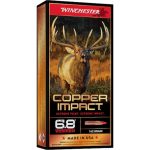 Winchester Copper Impact Ammunition 6.8 Western 162 Grain Copper Extreme Point Polymer Tip Lead-Free