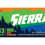 Sierra Sports Master Ammunition 243 Winchester 100 Grain GameKing Hollow Point Boat Tail Box of 20