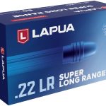 Lapua Super Long Range Ammunition 22 Long Rifle 40 Grain Lead Round Nose