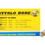Buffalo Bore Ammunition 44 Remington Magnum 270 Grain Jacketed Flat Nose