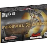Federal Premium Ammunition 7mm Remington Magnum 150 Grain Swift Scirocco II