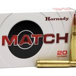 Hornady Vintage Match Ammunition 30-06 Springfield (M1 Garand) 168 Grain ELD Match Box of 20