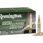 Remington Premier Match Ammunition 308 Winchester 168 Grain Sierra MatchKing Hollow Point Box of 20