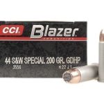 Blazer Ammunition 44 Special 200 Grain Speer Gold Dot Jacketed Hollow Point Box of 50