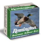Remington Sportsman Hi-Speed Ammunition 12 Gauge 3" 1-1/8 oz BB Non-Toxic Steel Shot