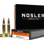 Nosler BT Varmint Ammunition 223 Remington 55 Grain Ballistic Tip Varmint Box of 20
