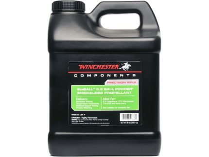 winchester staball 6.5 smokeless gun powder