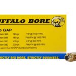 Buffalo Bore Ammunition 45 GAP 230 Grain Jacketed Hollow Point Box of 20