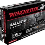 Winchester Ballistic Silvertip Ammunition 308 Winchester 150 Grain Rapid Controlled Expansion Polymer Tip Box of 20