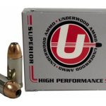 Underwood Ammunition 9mm Luger 124 Grain Jacketed Hollow Point Box of 20
