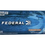 Federal Power-Shok Ammunition 223 Remington 64 Grain Soft Point