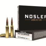 Nosler Match Grade Ammunition 6.5 Creedmoor 140 Grain RDF Hollow Point Boat Tail Box of 20