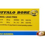 Buffalo Bore Ammunition 44 Remington Magnum 225 Grain Barnes XPB Hollow Point Lead-Free Box of 20